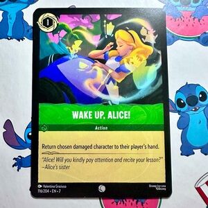 wake up, alice! (116/204) - common — disney lorcana: archazia’s island
